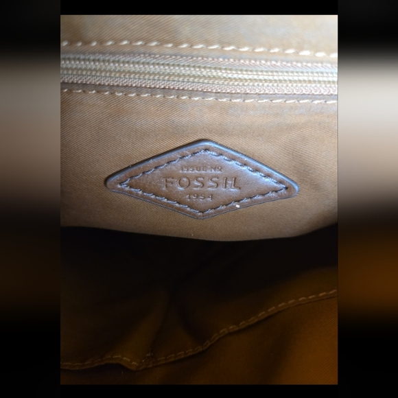 Fossil Black Leather Backpack - Picture 10 of 12